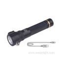 OEM/ODM Multifunction Outdoor Survival Rescue Emergency Solar Rechargeable Flashlight With Knife Hammer And Compass